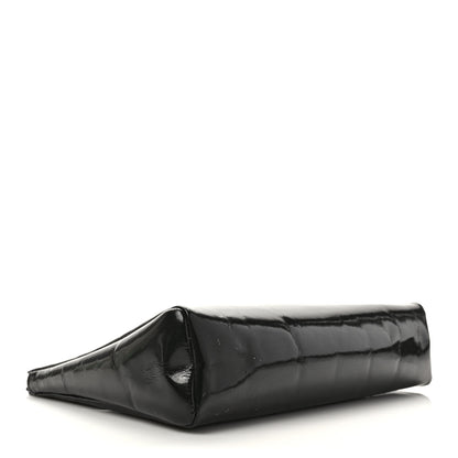 Chanel Patent Timeless CC Cosmetic Pouch Black 4 of 8