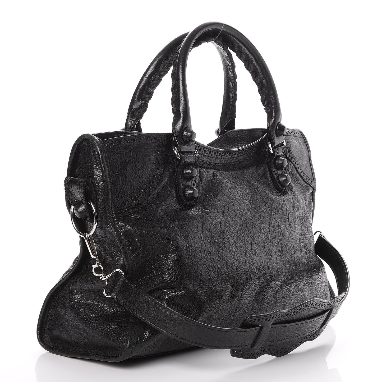 Agneau Giant Brogues Hardware City Black