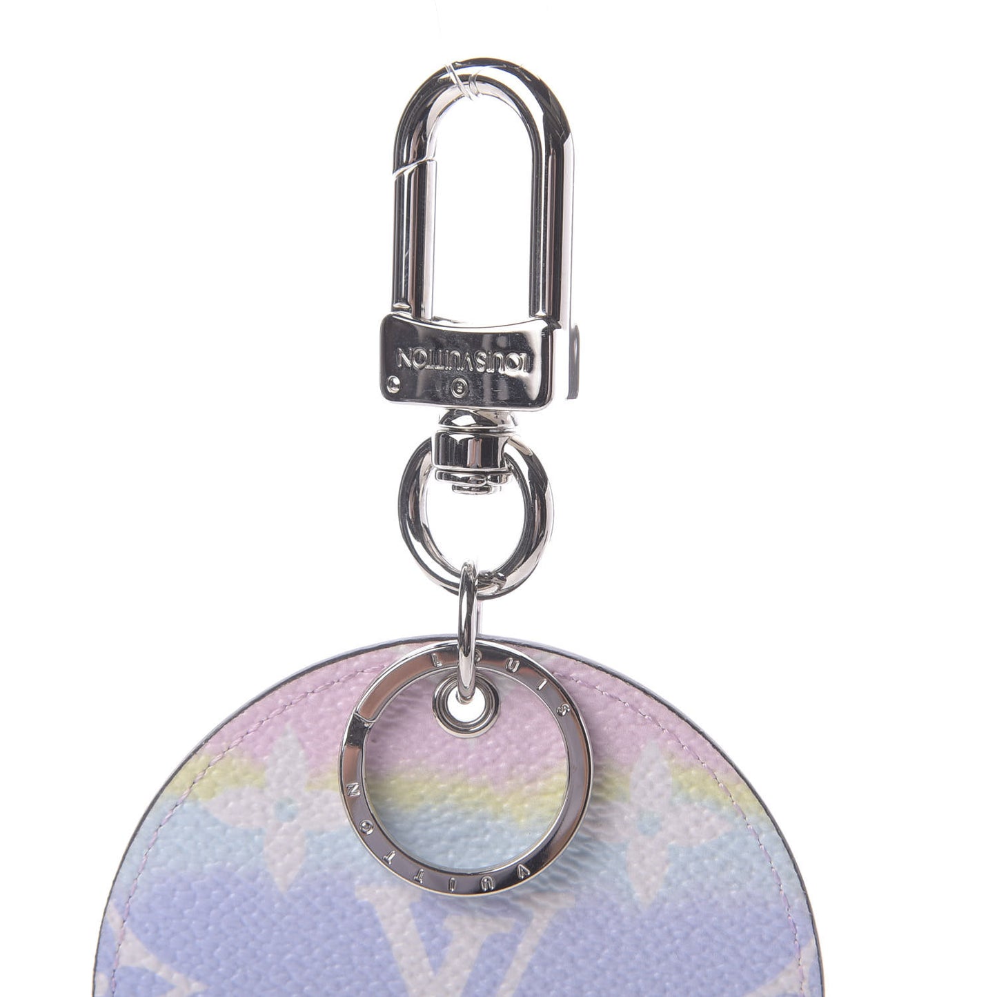 Monogram Escale Bag Charm Key Holder Pastel