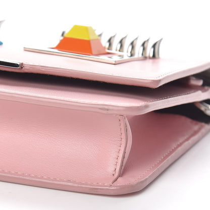 Fendi Vitello Century Hypnoteyes Tube Wallet On Chain Bubblegum 12 of 12