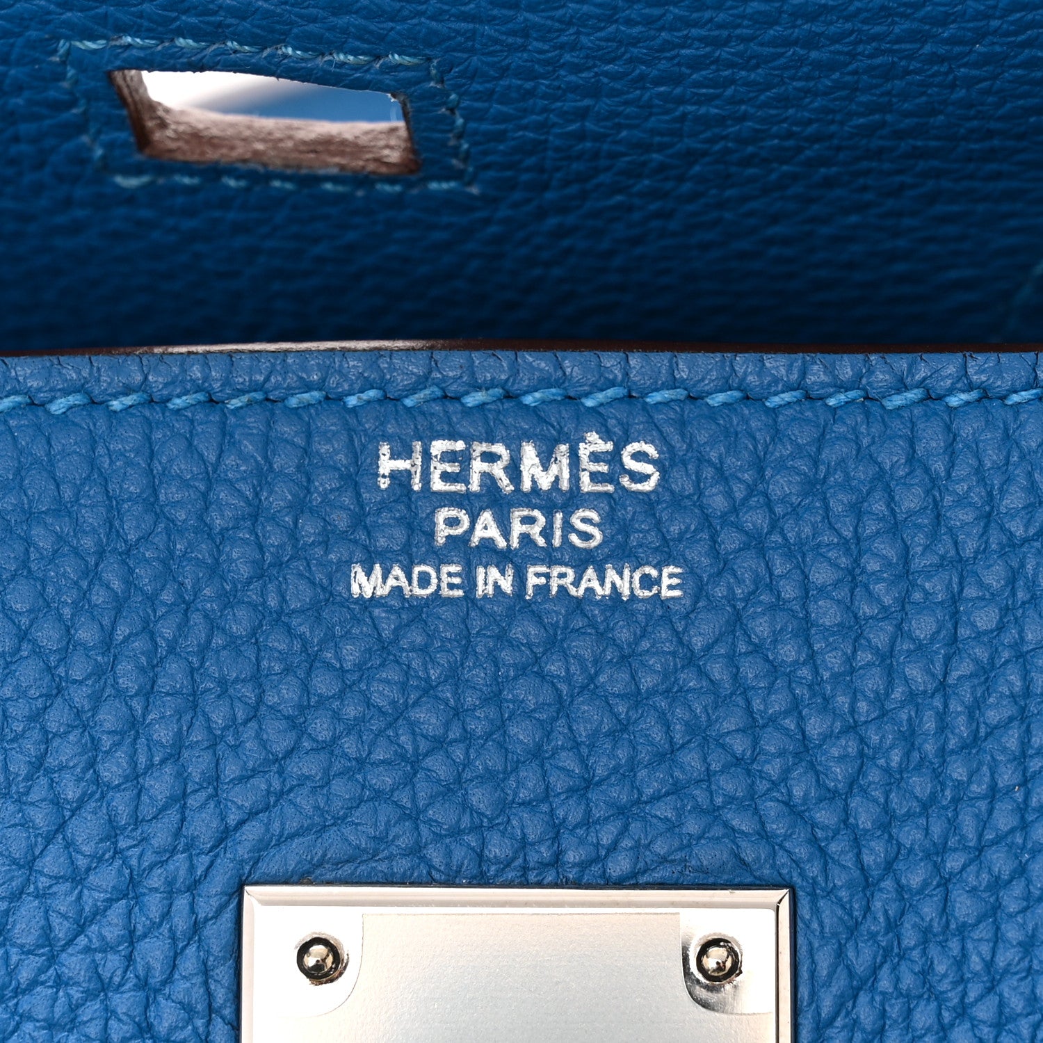 Hermes Togo Birkin 30 Mykonos 6 of 10