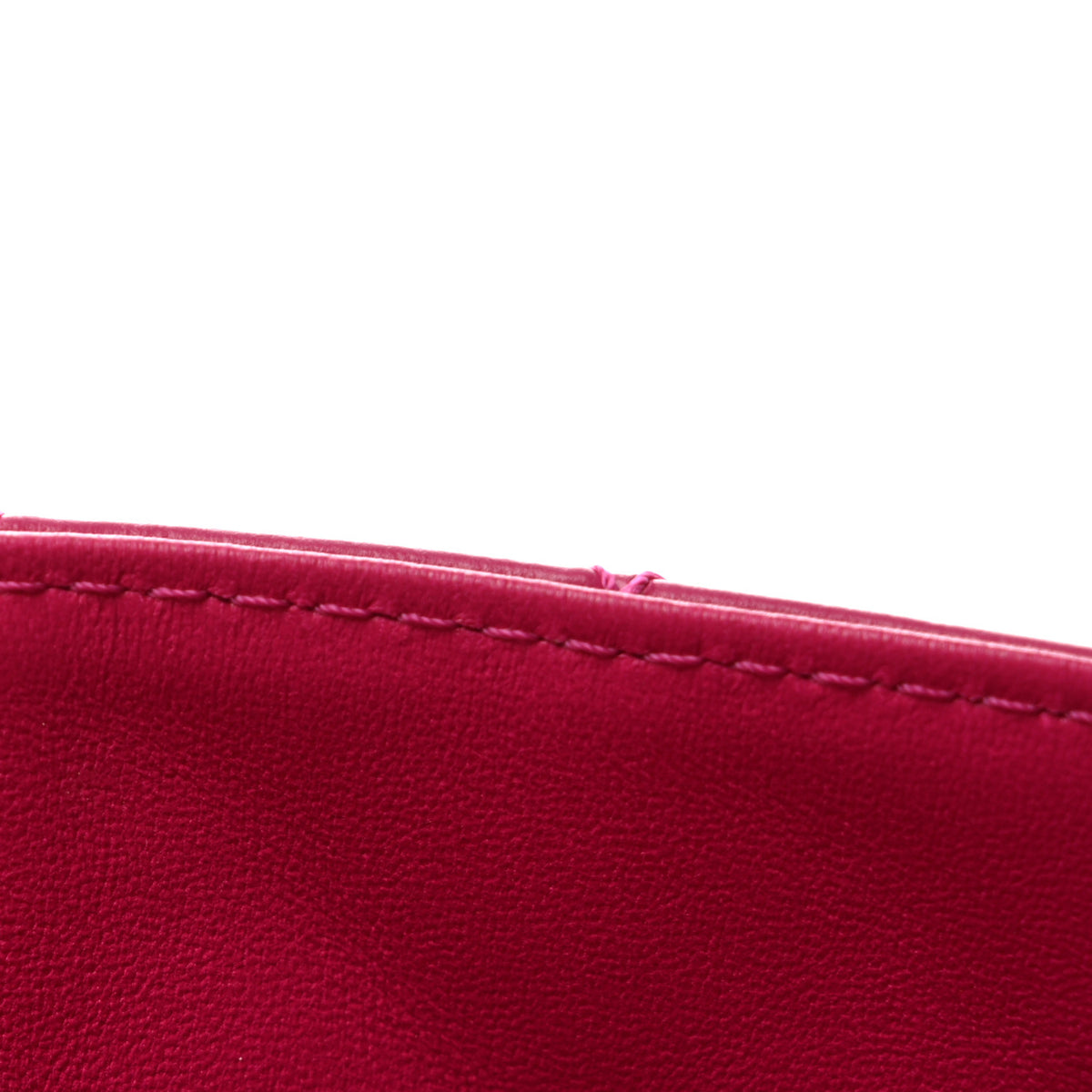 Aged Calfskin Quilted 2.55 Reissue Mini Flap Fuchsia