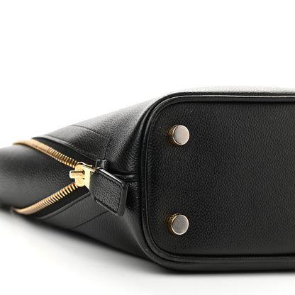 Tom Ford Pebbled Calfskin Medium Jennifer Zip Tote Black 7 of 9