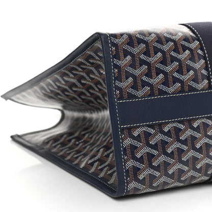Goyard Goyardine Villette Tote Blue 8 of 9