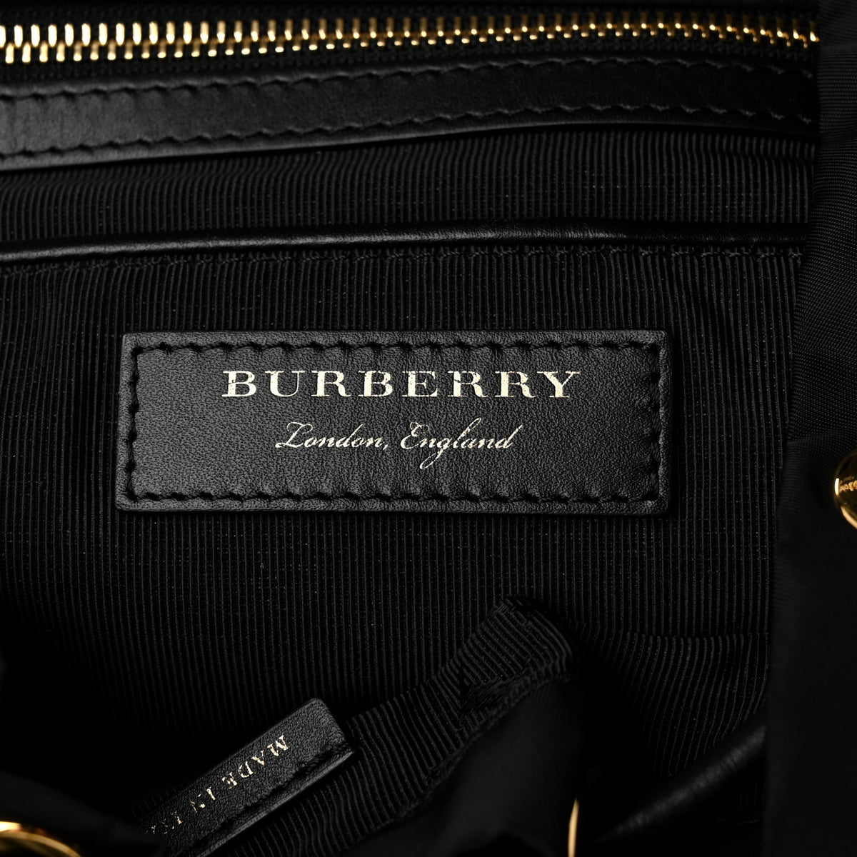 Burberry Nylon Medium Rucksack Backpack Black 6 of 10
