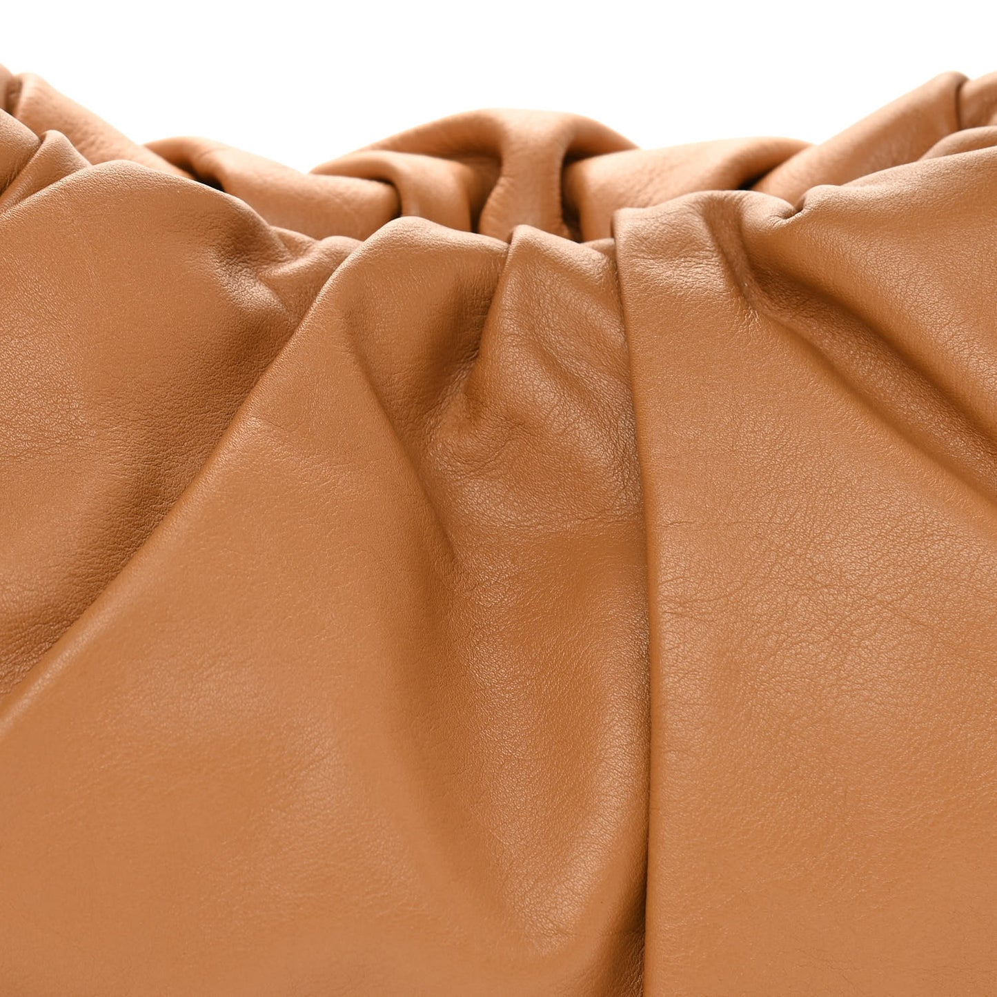 Smooth Butter Calfskin Small The Shoulder Pouch Teak