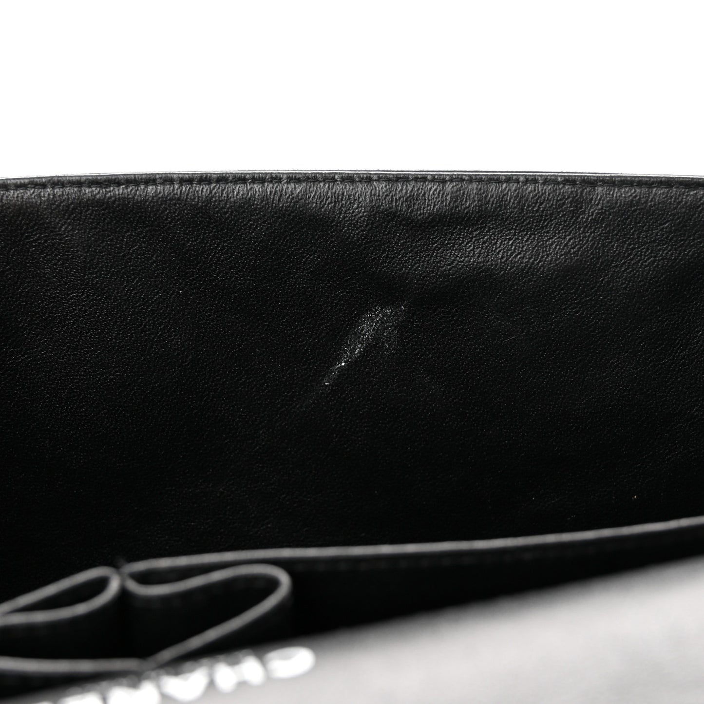 Lambskin Quilted Jumbo Double Flap So Black