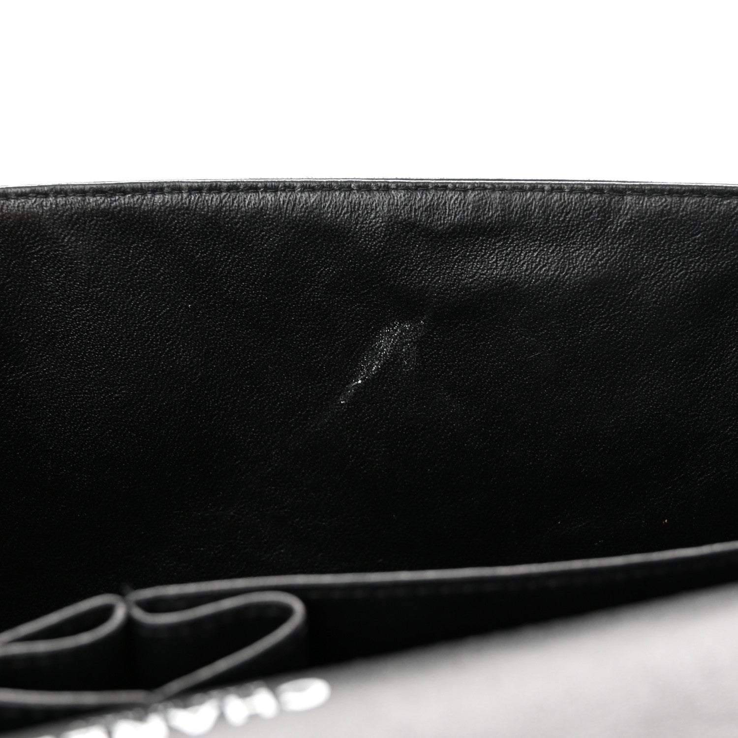 Chanel Lambskin Quilted Jumbo Double Flap So Black 11 of 14