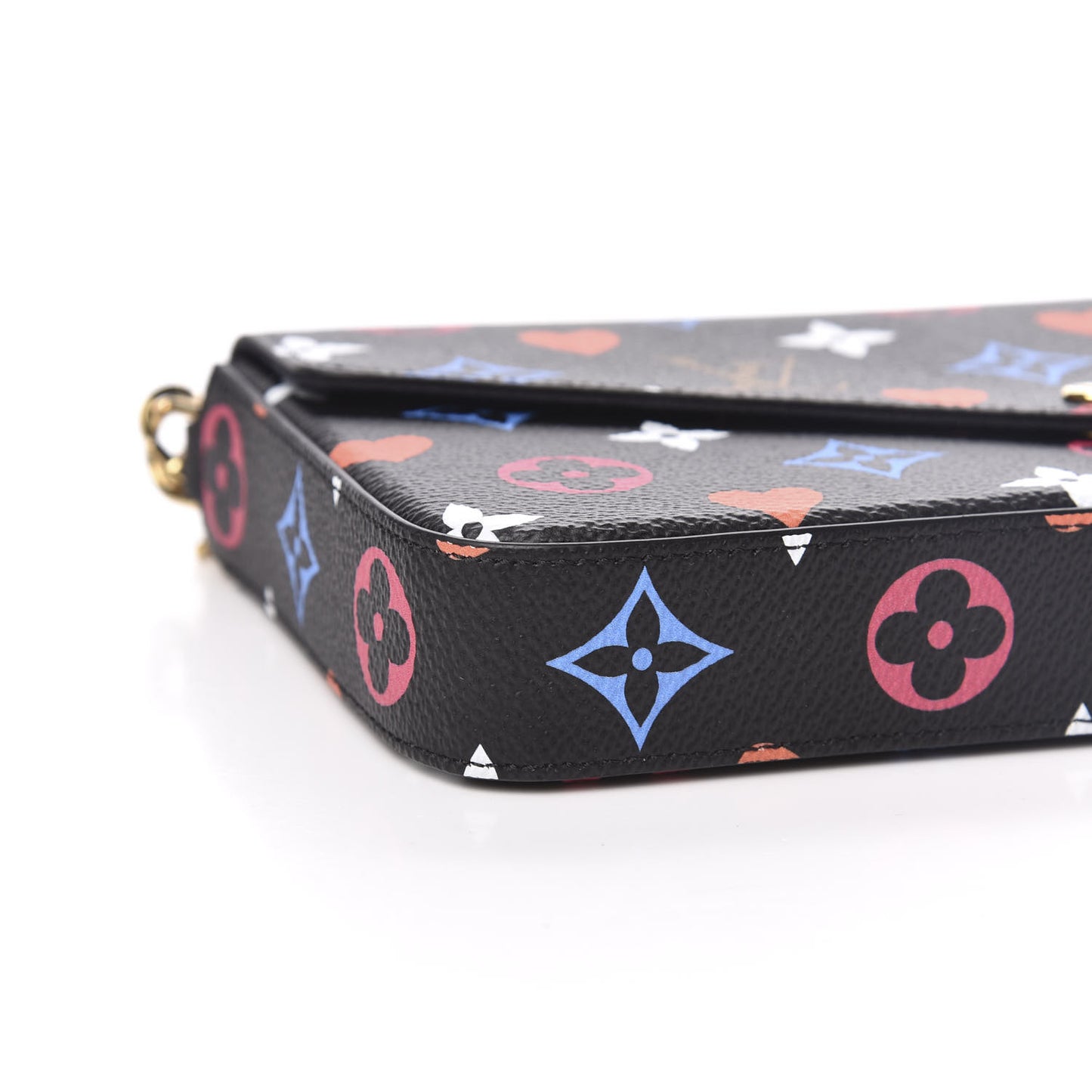 Game On Felicie Chain Wallet Black