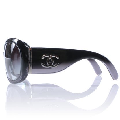 Chanel CC Logo Sunglasses Black 5167 3 of 5