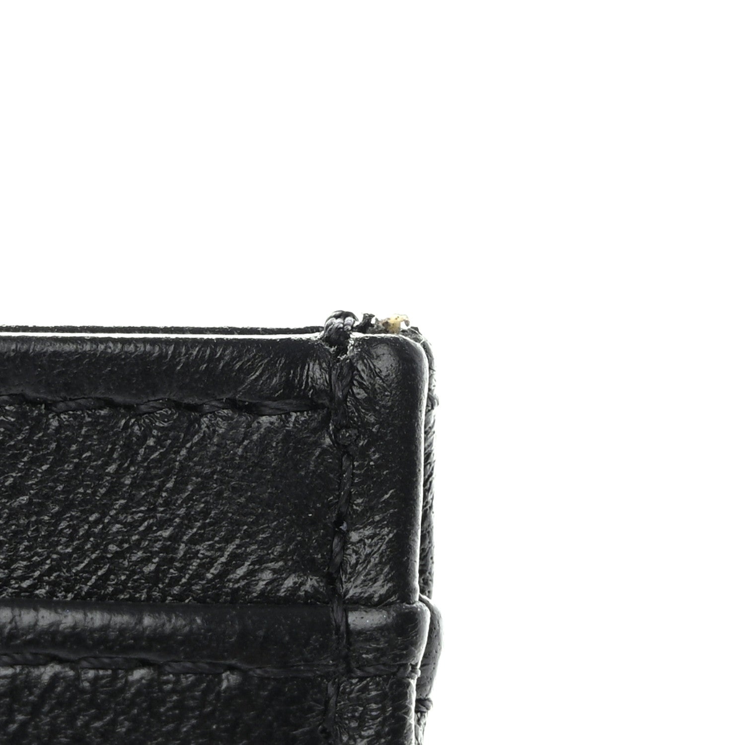 Chanel Lambskin Quilted CC Card Holder Black 10 of 12