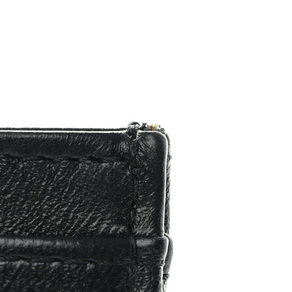 Chanel Lambskin Quilted CC Card Holder Black 10 of 12