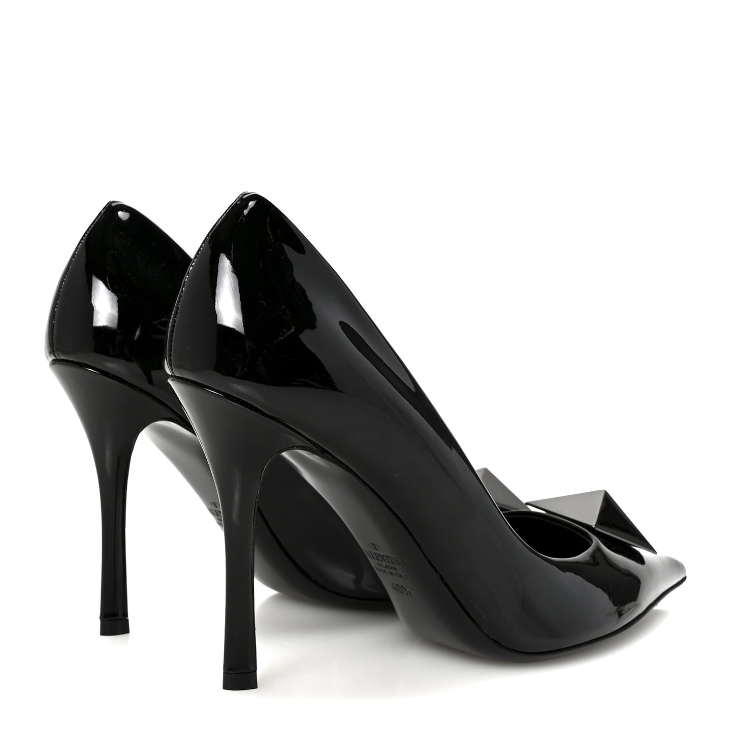 Patent Tonal One Stud 100mm Pumps 40.5 Black