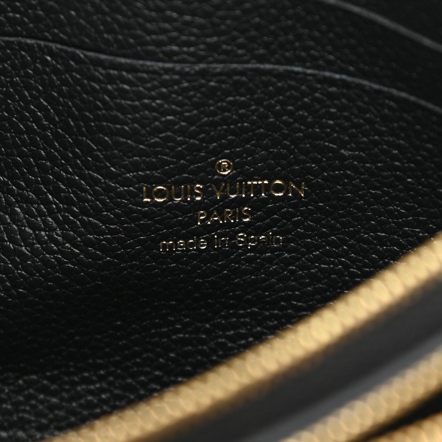 Empreinte Double Zip Pochette Black