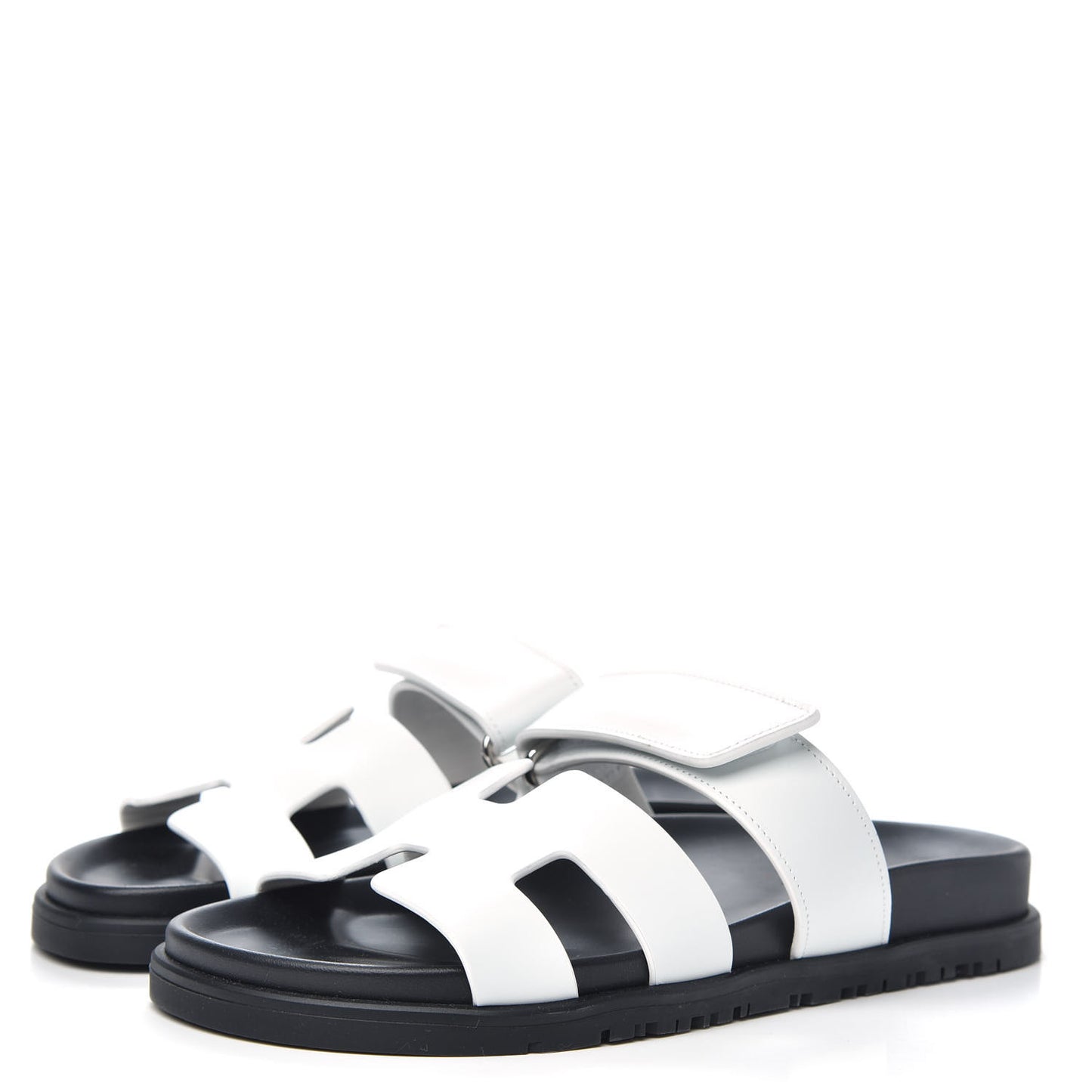 Calfskin Womens Chypre Sandals 37.5 White