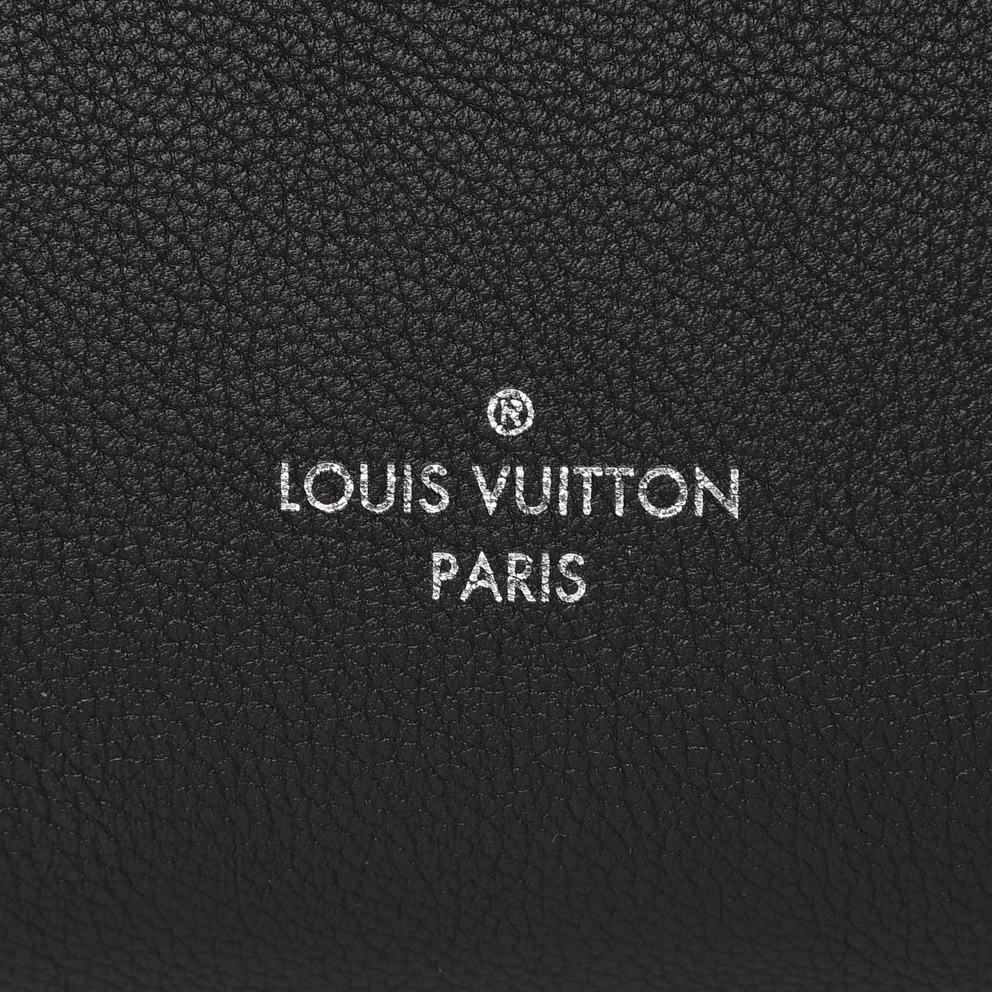 Calfskin Lockme Cabas Black