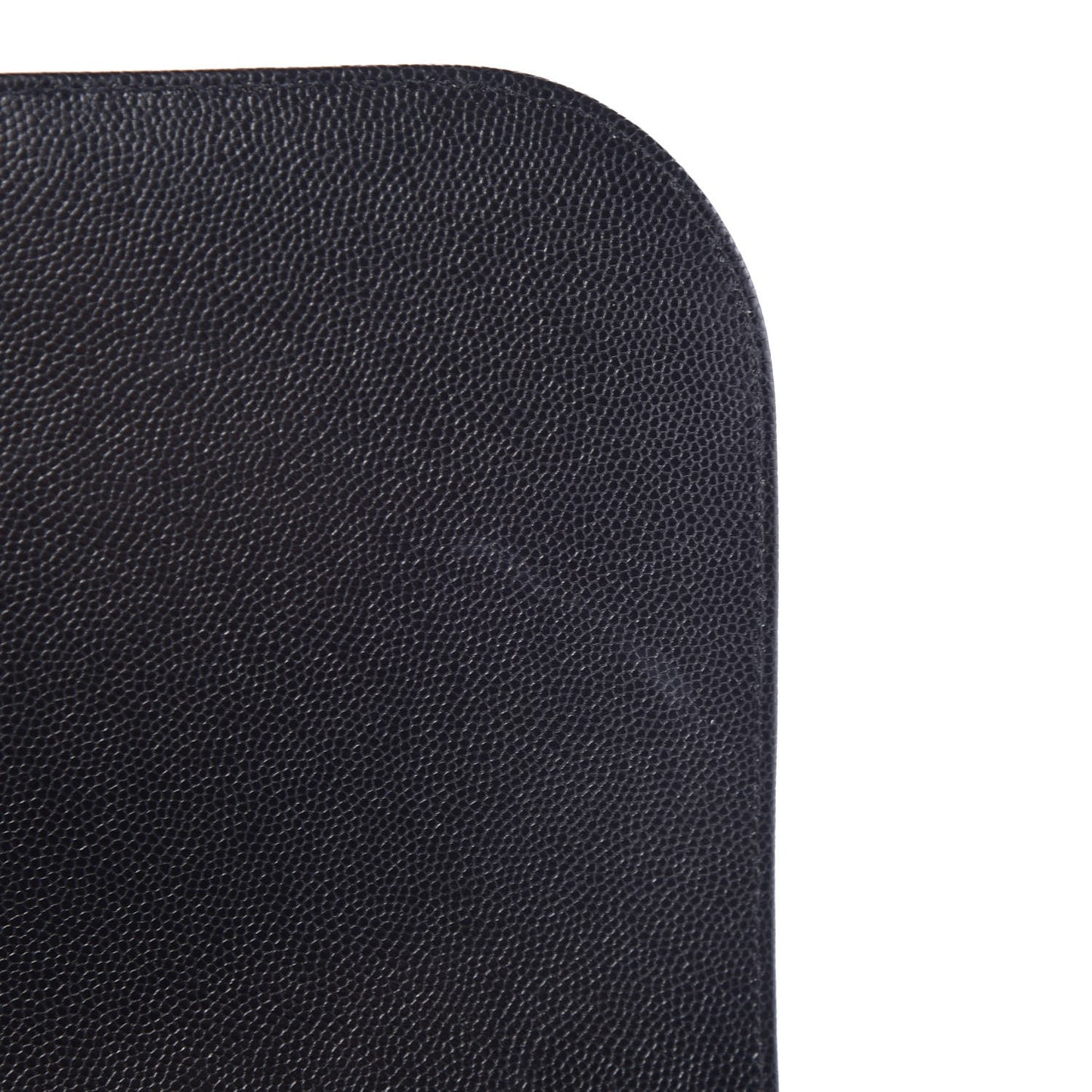 Caviar Quilted Large Business Affinity Flap Black