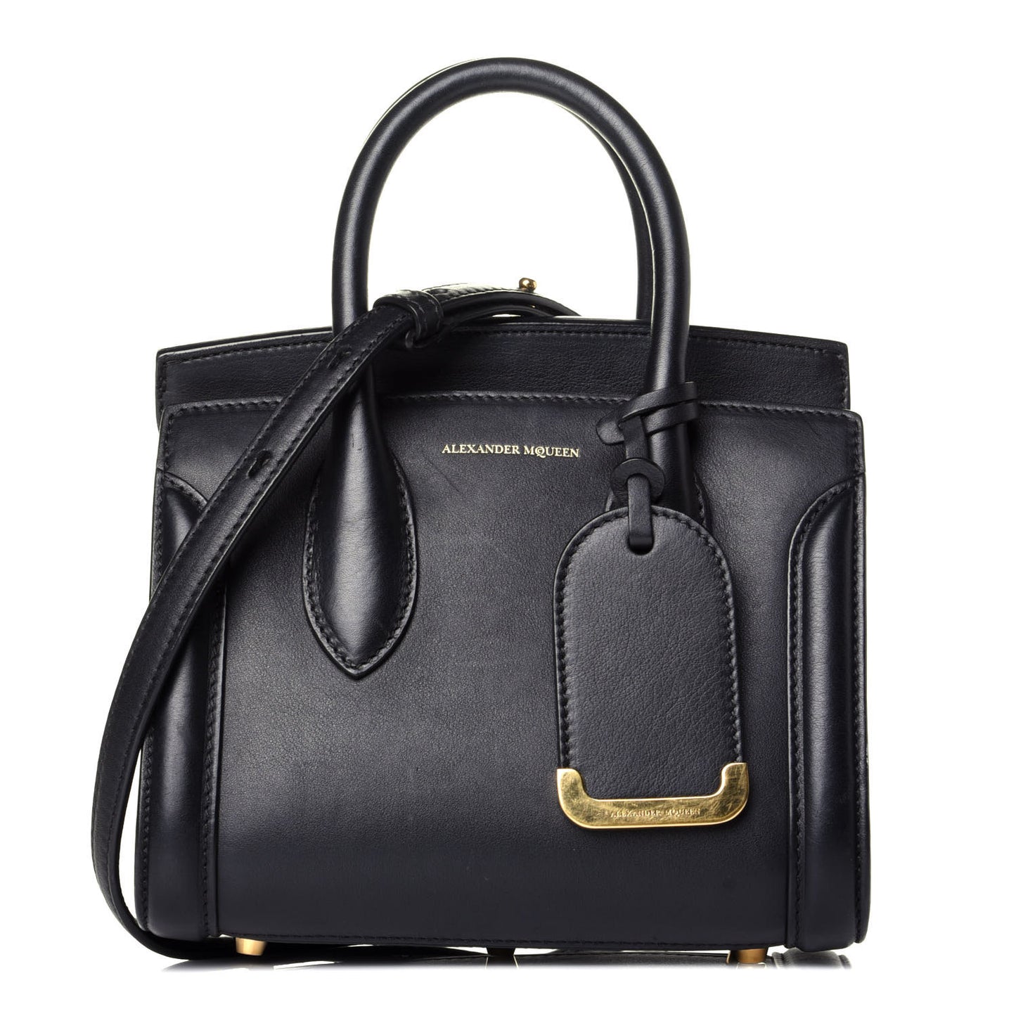 Calfskin Mini Heroine 21 Black