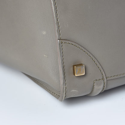 Celine Smooth Calfskin Mini Luggage Grey 14 of 19