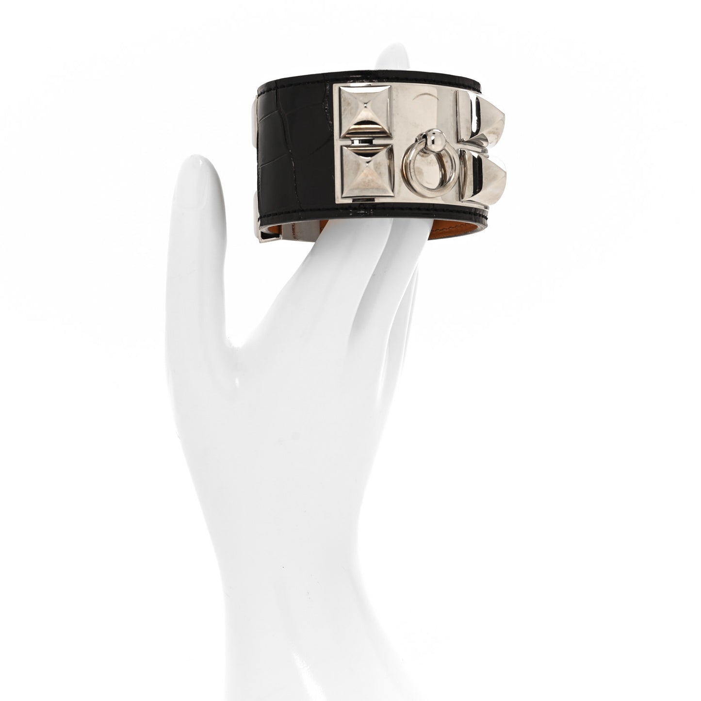 Shiny Alligator Collier de Chien CDC Bracelet S Graphite