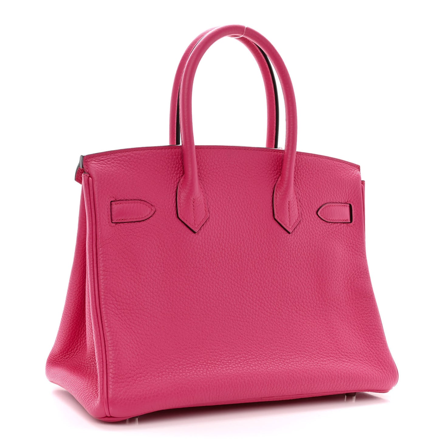 Taurillon Clemence Birkin 30 Rose Shocking