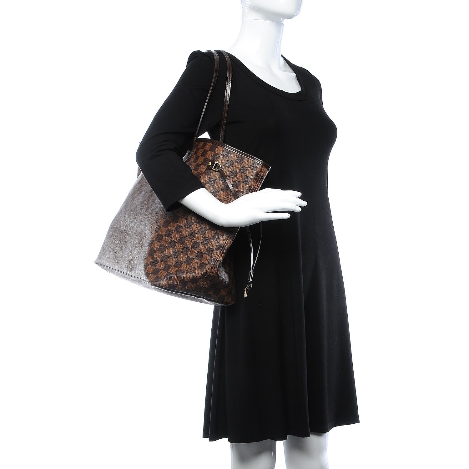 Louis Vuitton Damier Ebene Neverfull GM 2 of 12