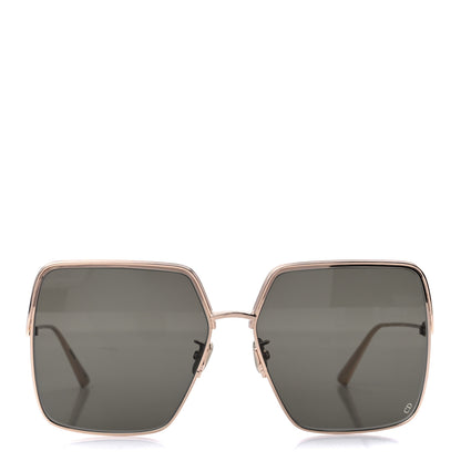 Christian Dior Metal EverDior Square Sunglasses Rose Gold 2 of 9