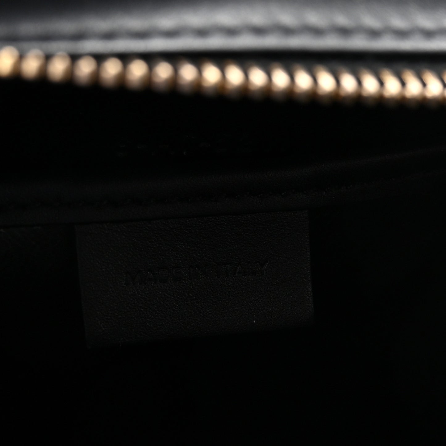 Smooth Calfskin Nano Luggage Black