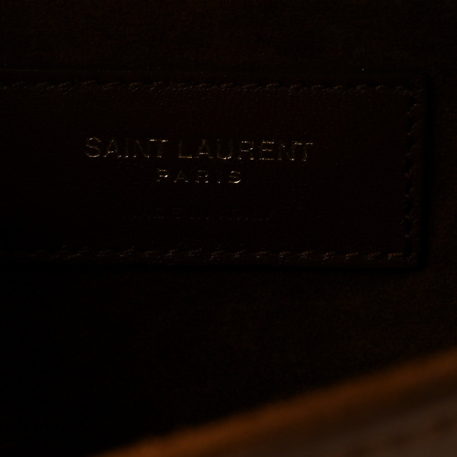 Saint Laurent Suede Monogram Book Bag Brown 6 of 9