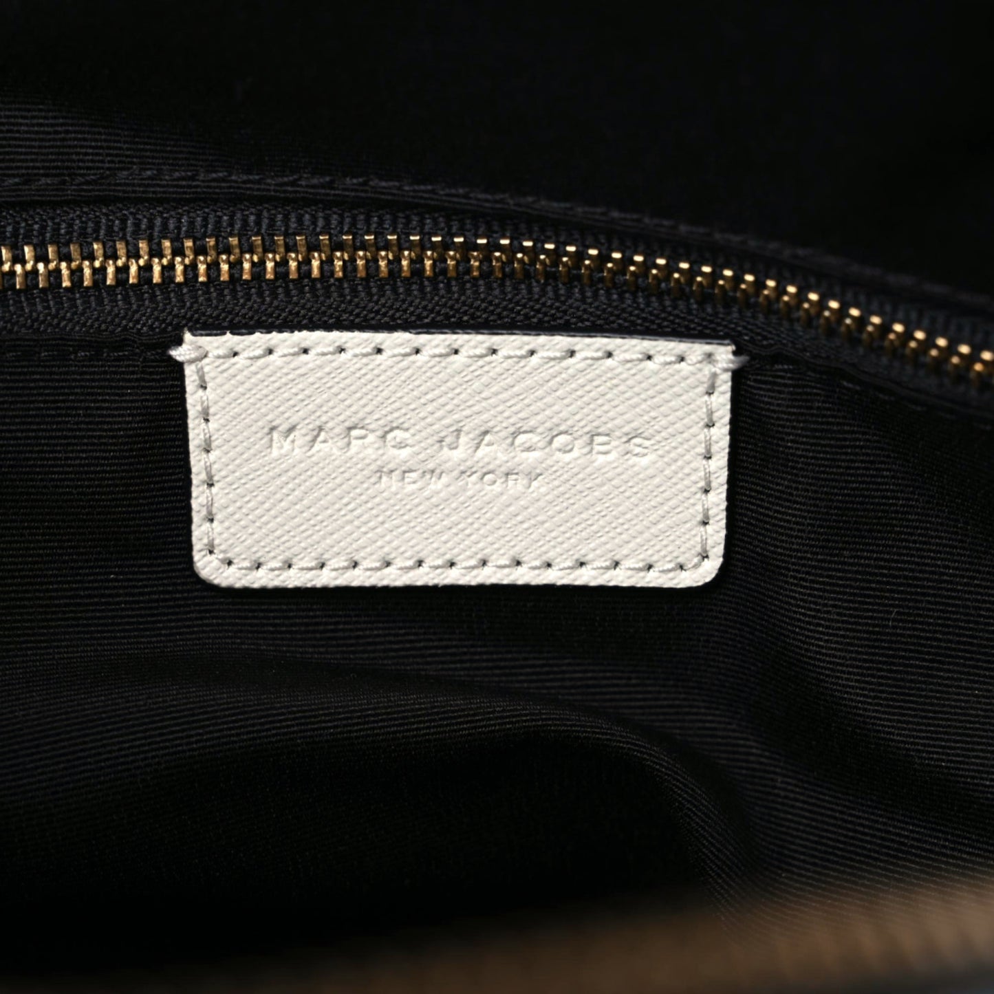 Saffiano Mini Snapshot Backpack White Multicolor