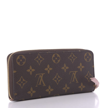 Louis Vuitton Monogram Clemence Wallet Rose Ballerine 3 of 9