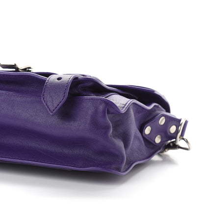 Proenza Schouler Lambskin Tiny PS1 Satchel Amethyst 9 of 9
