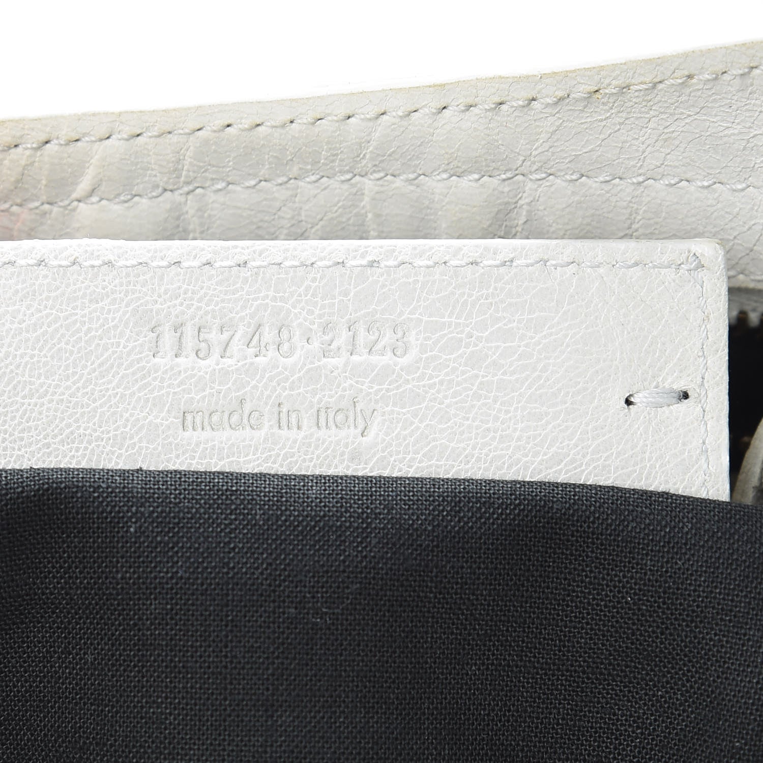 Balenciaga Agneau Classic Hardware City White 7 of 17