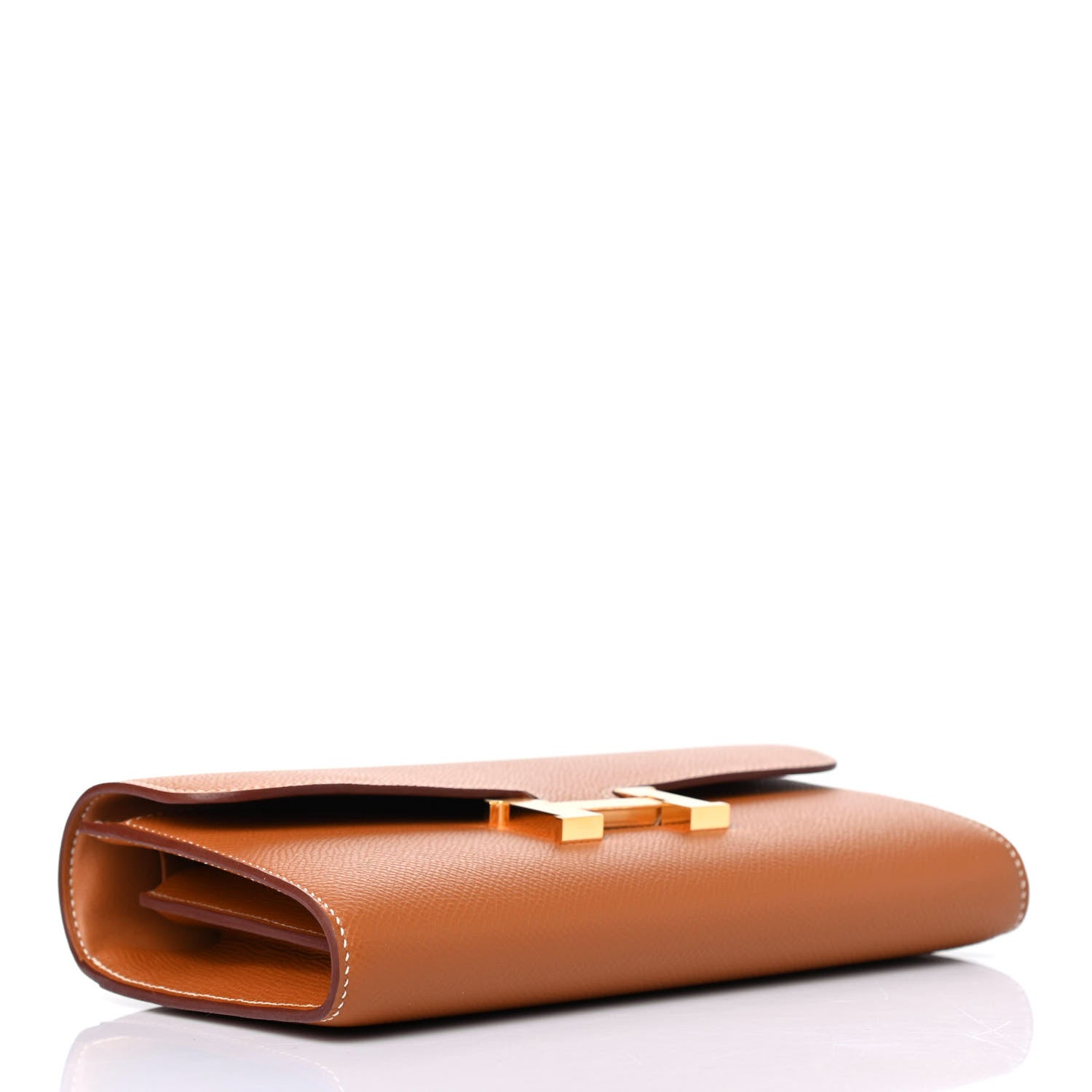 Hermes Epsom Constance Long Wallet To Go Gold 3 of 4