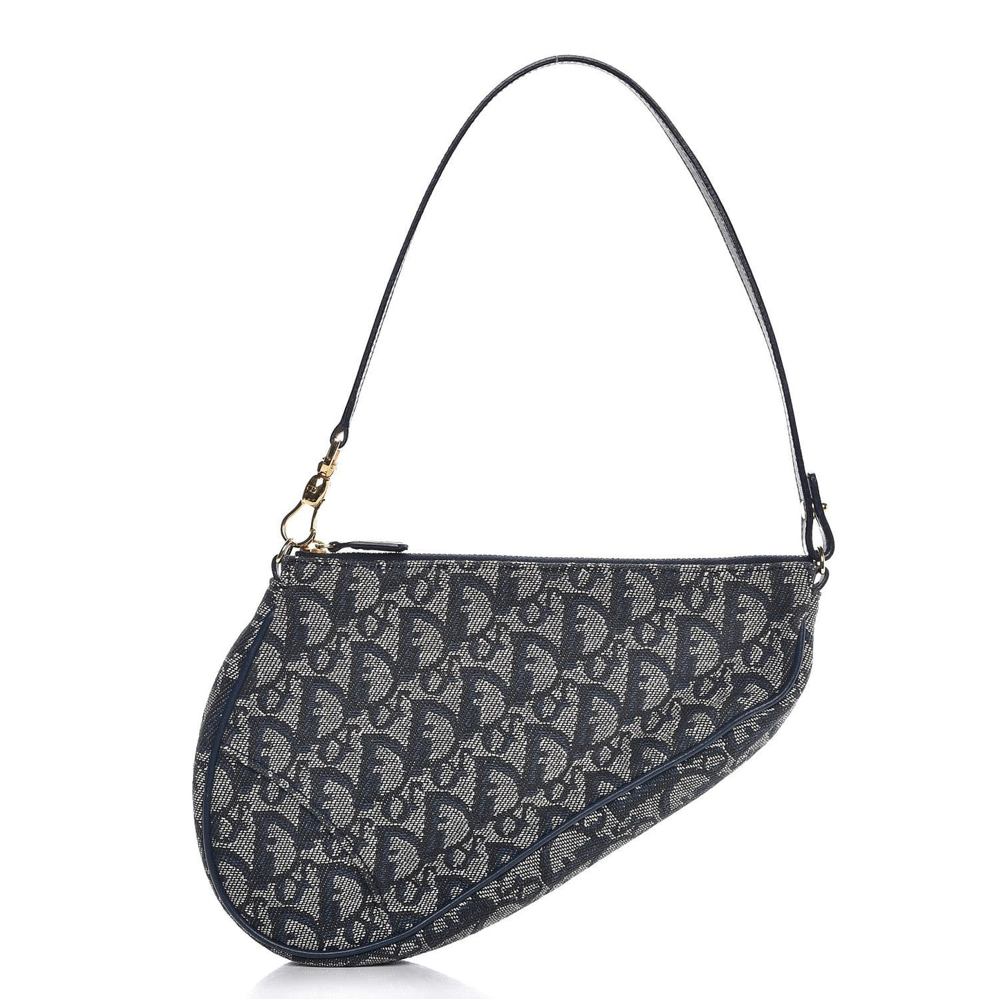 Monogram Mini Saddle Pochette Navy
