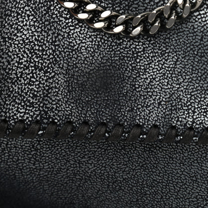 Stella McCartney Chamois Shiny Dotted Mini Falabella Crossbody Bag Ruthenium 9 of 9