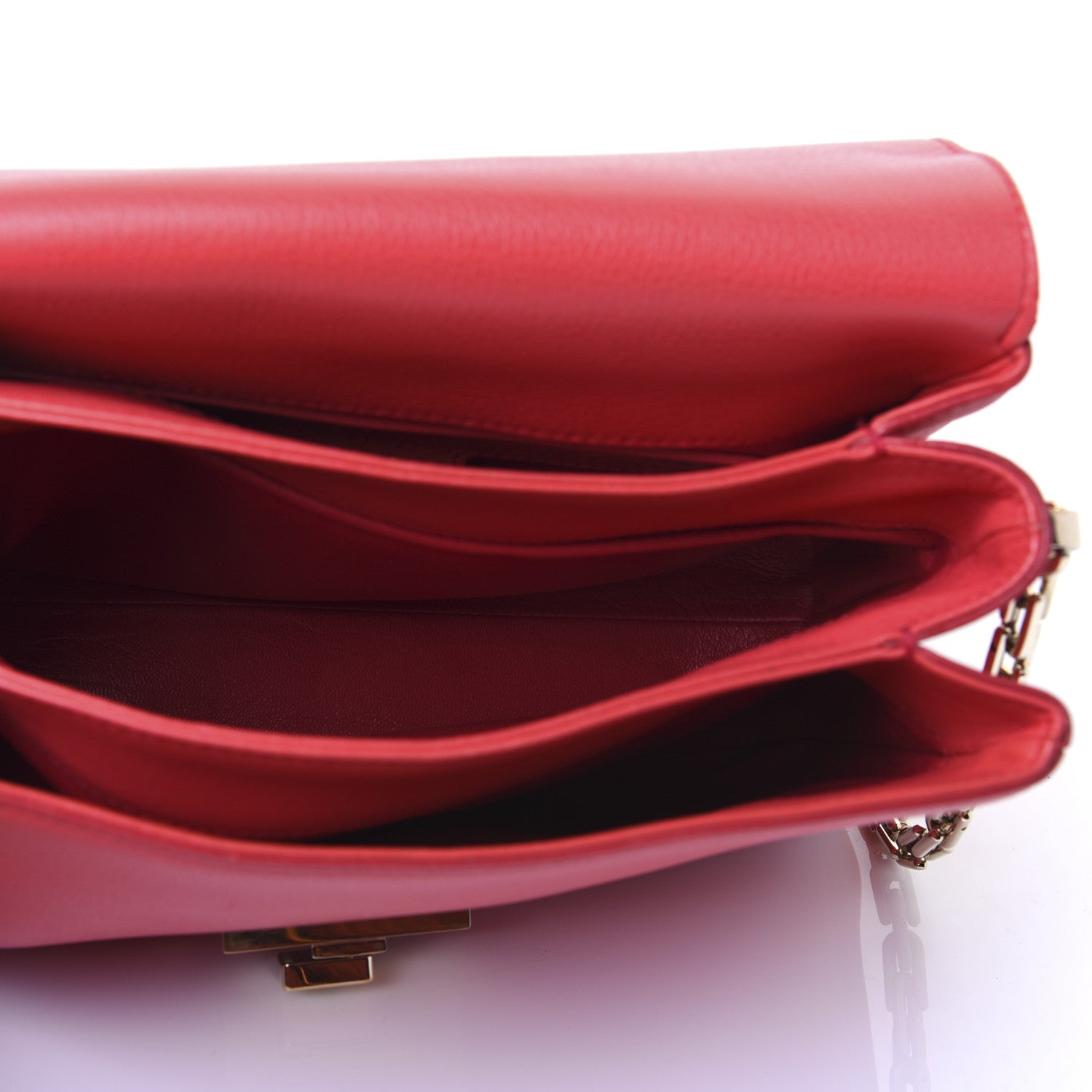 Christian Dior Calfskin Small Diorling Red 5 of 12
