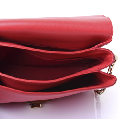 Christian Dior Calfskin Small Diorling Red 5 of 12