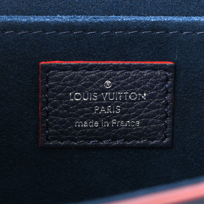 Louis Vuitton Soft Calfskin My Lockme Top Handle Marine Rouge 6 of 12