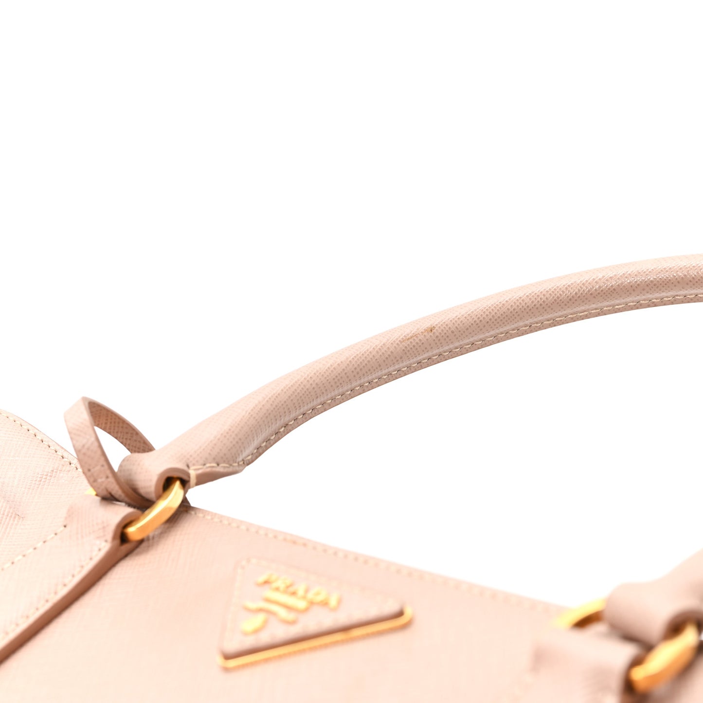 Saffiano Lux Medium Tote Cammeo