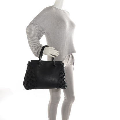 Louis Vuitton Cuir Orfèvre Tote W PM Black 2 of 7
