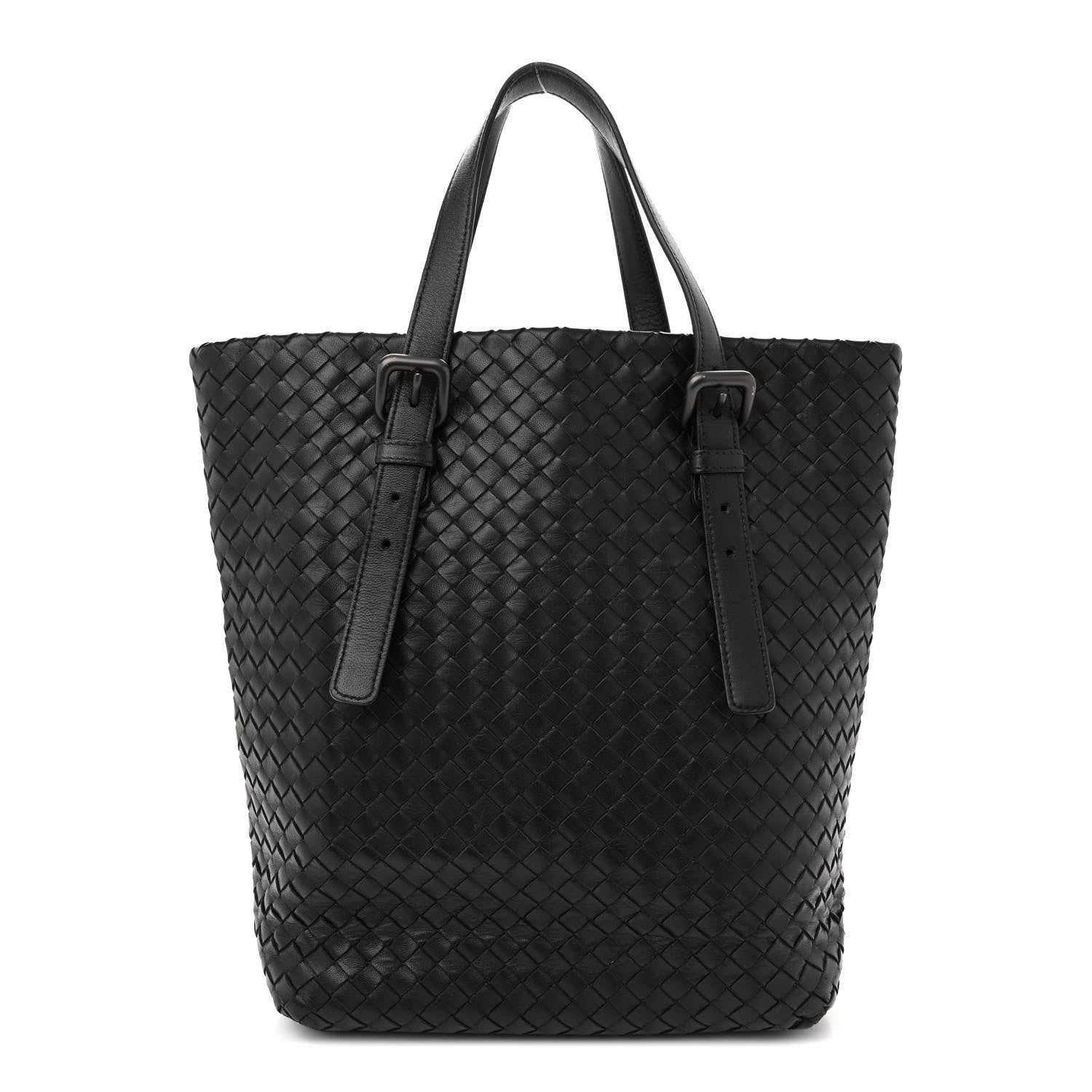Bottega Veneta Nappa Intrecciato Medium Seamless Tote Black 1 of 15