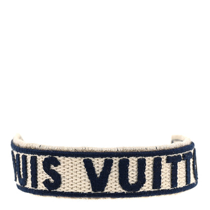 Louis Vuitton Woven LV Buddy Bracelet 1 of 6