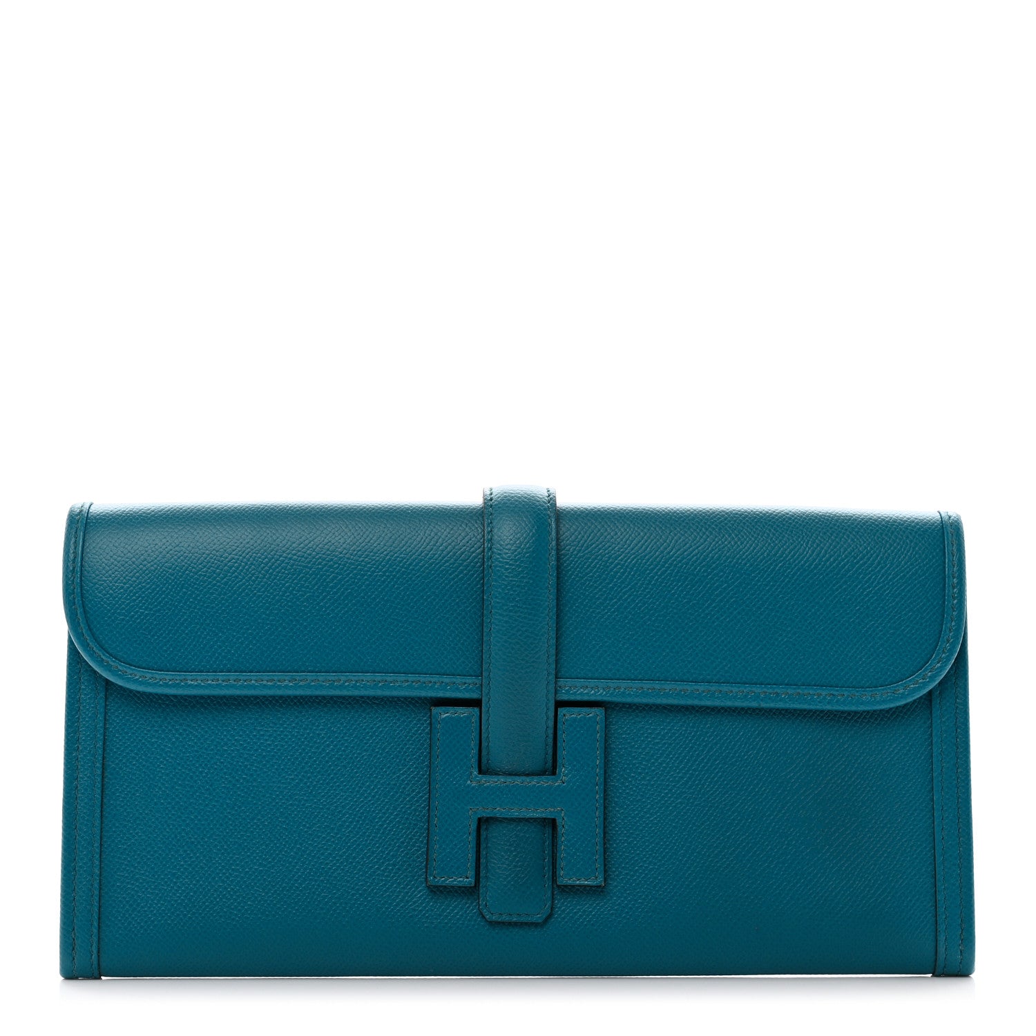 Hermes Epsom Jige Elan 29 Clutch Bleu Izmir 1 of 7