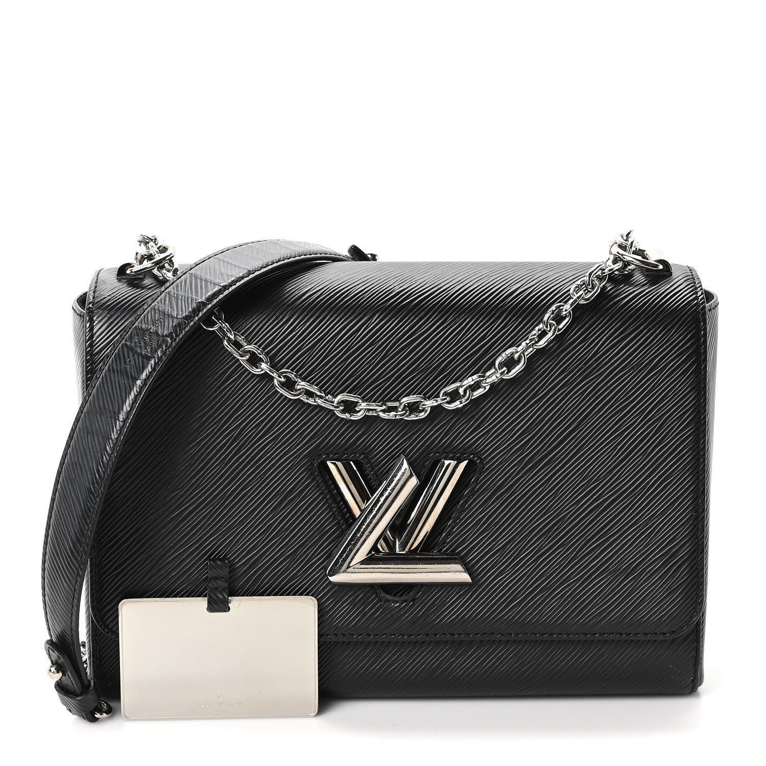 LOUIS VUITTON ツイスト MM エピ ショルダーバッグ ブラック Louis Vuitton Epi Twist Shoulder Bag MM Black 1895652 – FASHIONPHILE