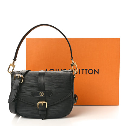 Louis Vuitton LOUIS VUITTON Epi Saumur BB Black 9 of 9