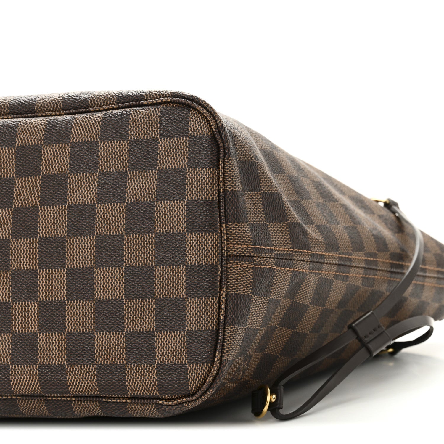 Louis Vuitton Damier Ebene Neo Neverfull MM Rose Ballerine 10 of 10