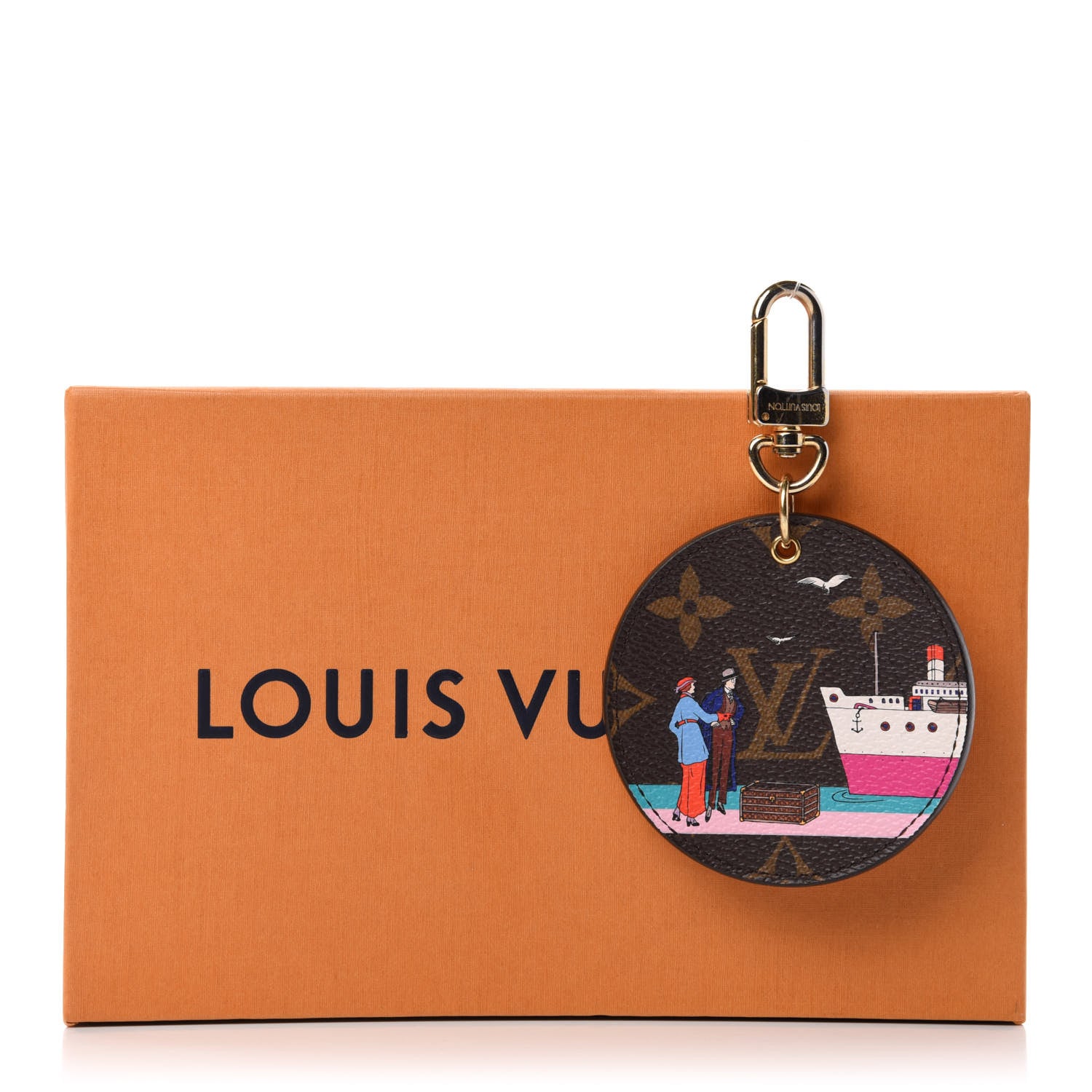 Louis Vuitton Monogram 2016 Christmas Animation Bag Charm Key Ring 4 of 4