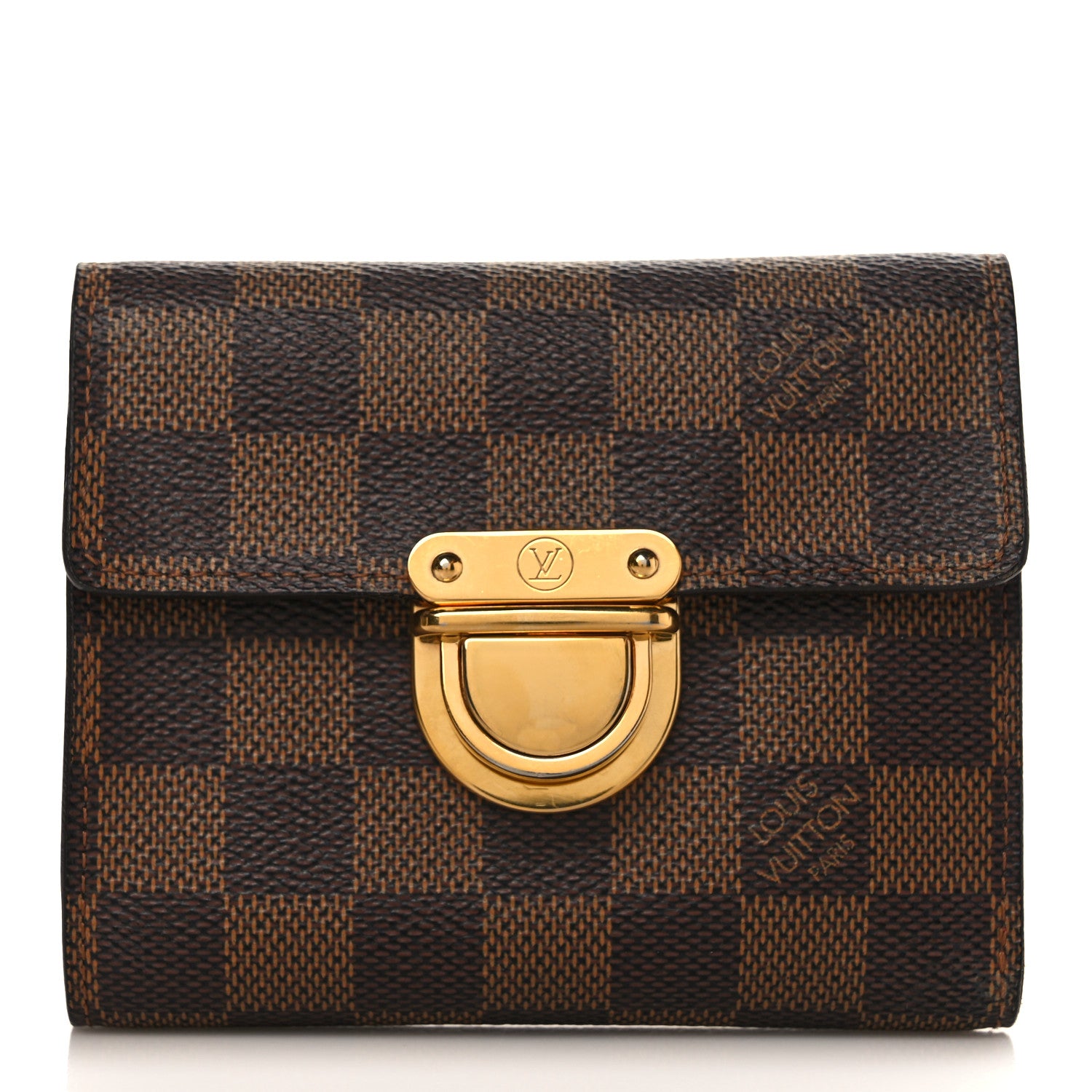 Louis Vuitton Damier Ebene Koala Compact Wallet 1 of 6