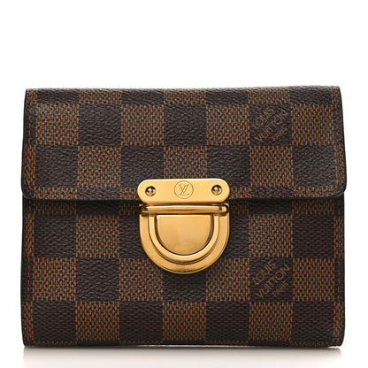 Louis Vuitton Damier Ebene Koala Compact Wallet 1 of 6